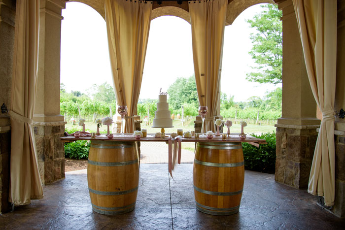 Wine Wedding Decor | Sabrina Hall Photography | As seen on TodaysBride.com