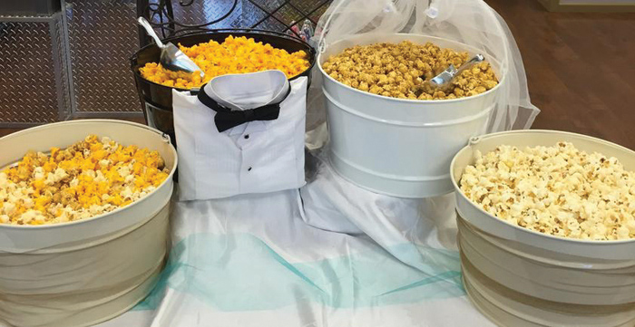 Popcorn Bar | Something's Popping | As seen on TodaysBride.com