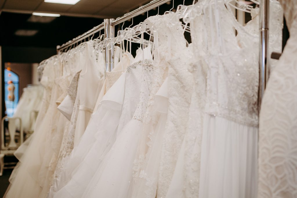 Dress Rack | CLE Bride by Expressions | As seen on TodaysBride.com
