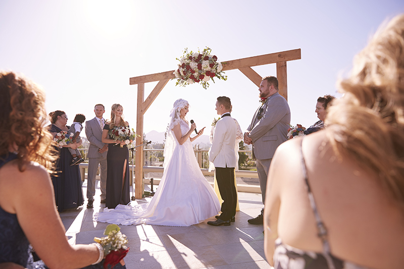 Ceremony Arch | Stephany Perea | As seen on TodaysBride.com