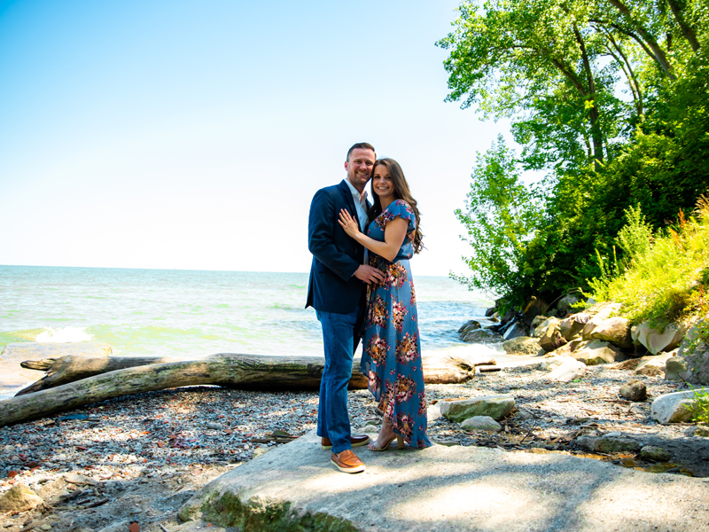 Engagement Photos in Northeast Ohio | CuffLink Media | as seen on TodaysBride.com