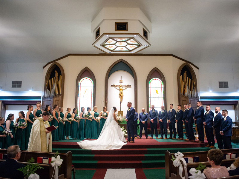 Full Wedding Party | Klodt Photography | as seen on TodaysBride.com