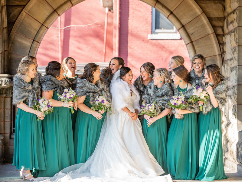 Bridal Party | Klodt Photography | as seen on TodaysBride.com