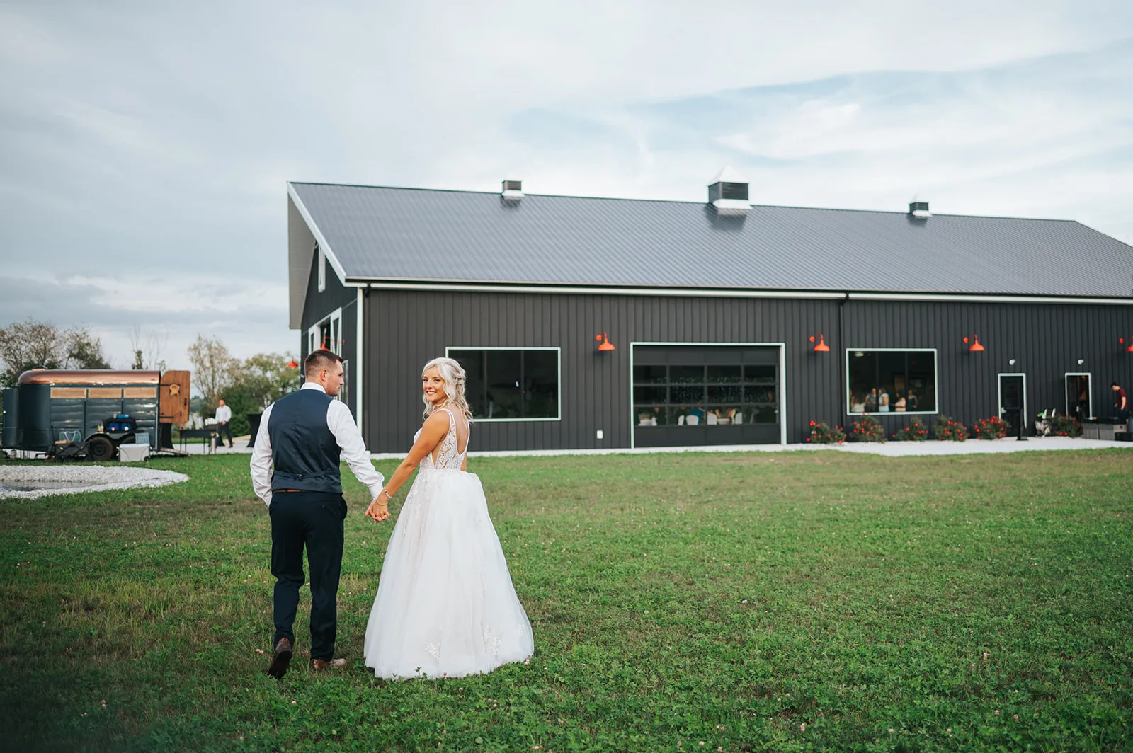 Angela and Mark (Birdseye Barn)