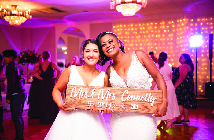 melissa and kim's real wedding