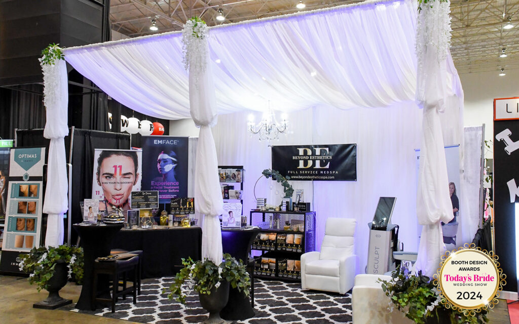BeyondEsthetics2024 BestBooth - 15 Wedding Expo Booth Ideas That Attract More Couples BeyondEsthetics2024 BestBooth