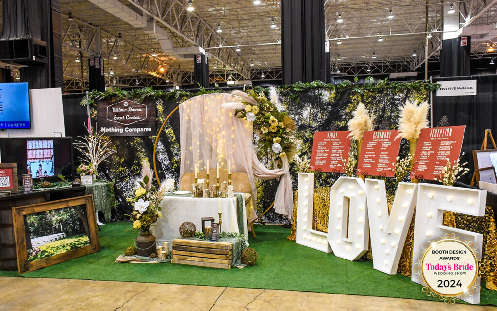 2024 Winter Wedding Show Booth Design Awards