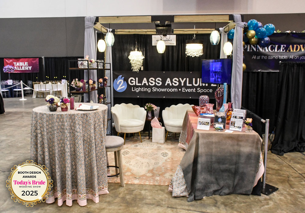 Today's Bride Wedding Show exhibitor Glass Asylum 2 wedding venue in Chagrin Falls, Ohio