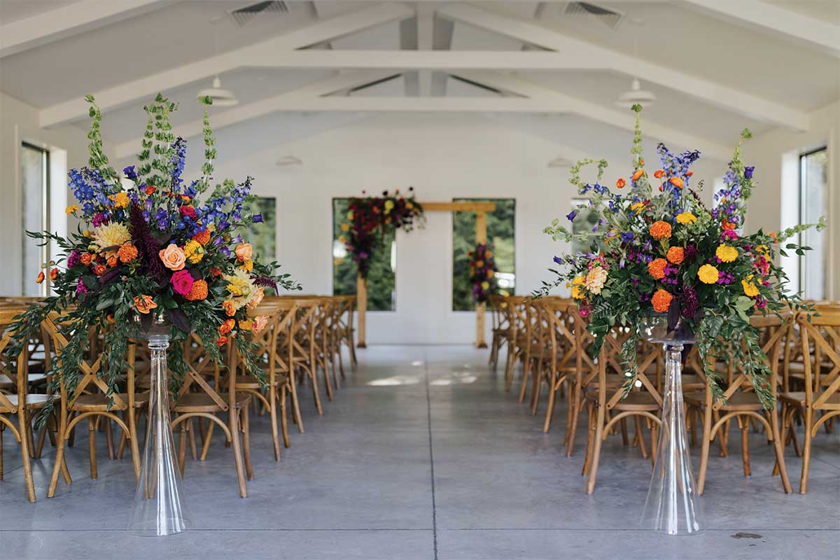 wedding ceremony aisle inspiration 