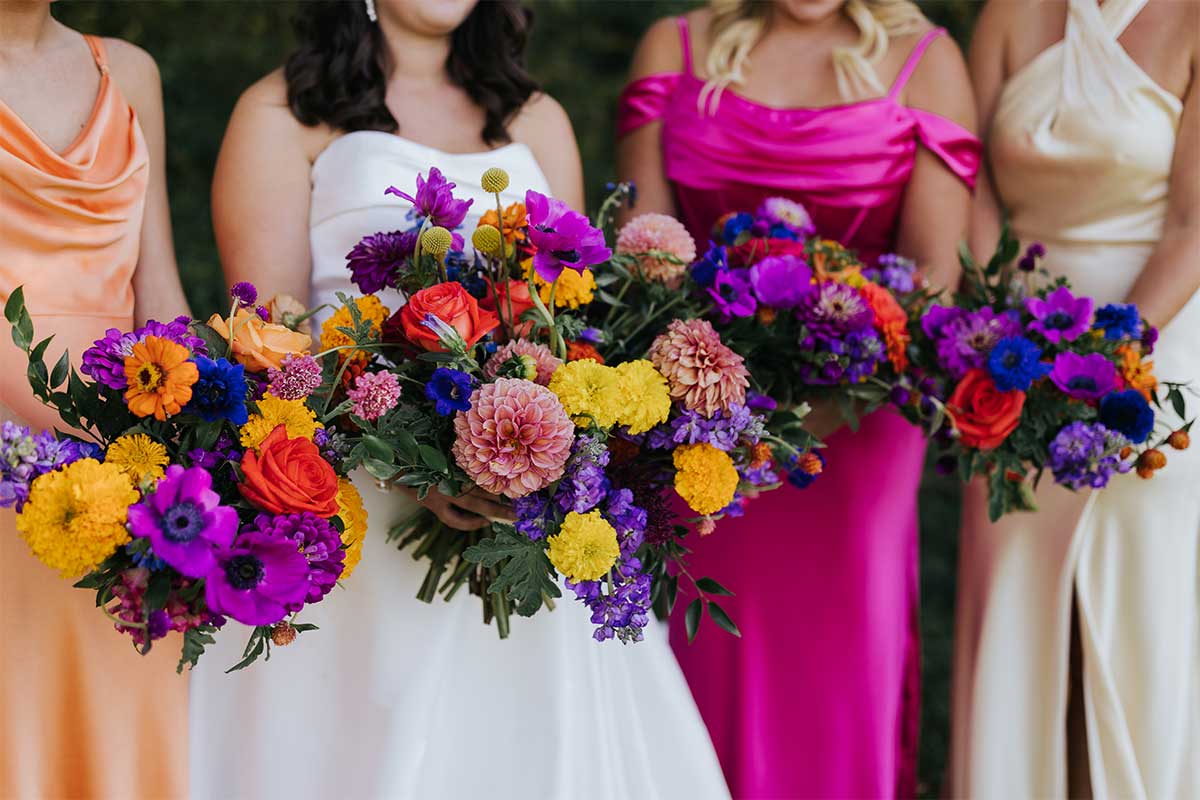 bridesmaids bouquets