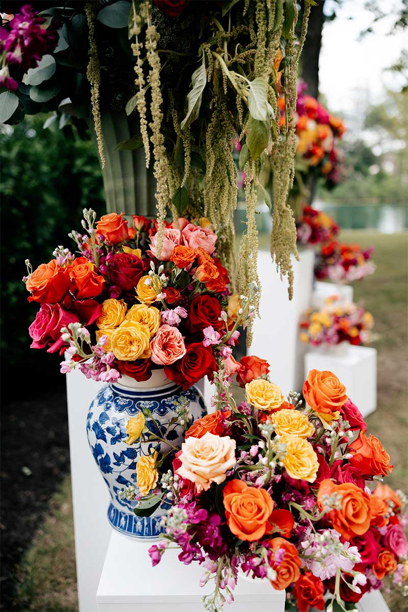 beautiful wedding vases
