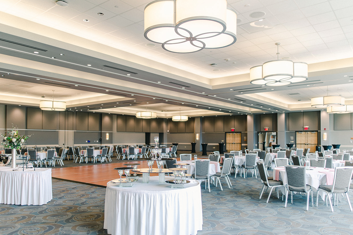 modern ballroom in ohio