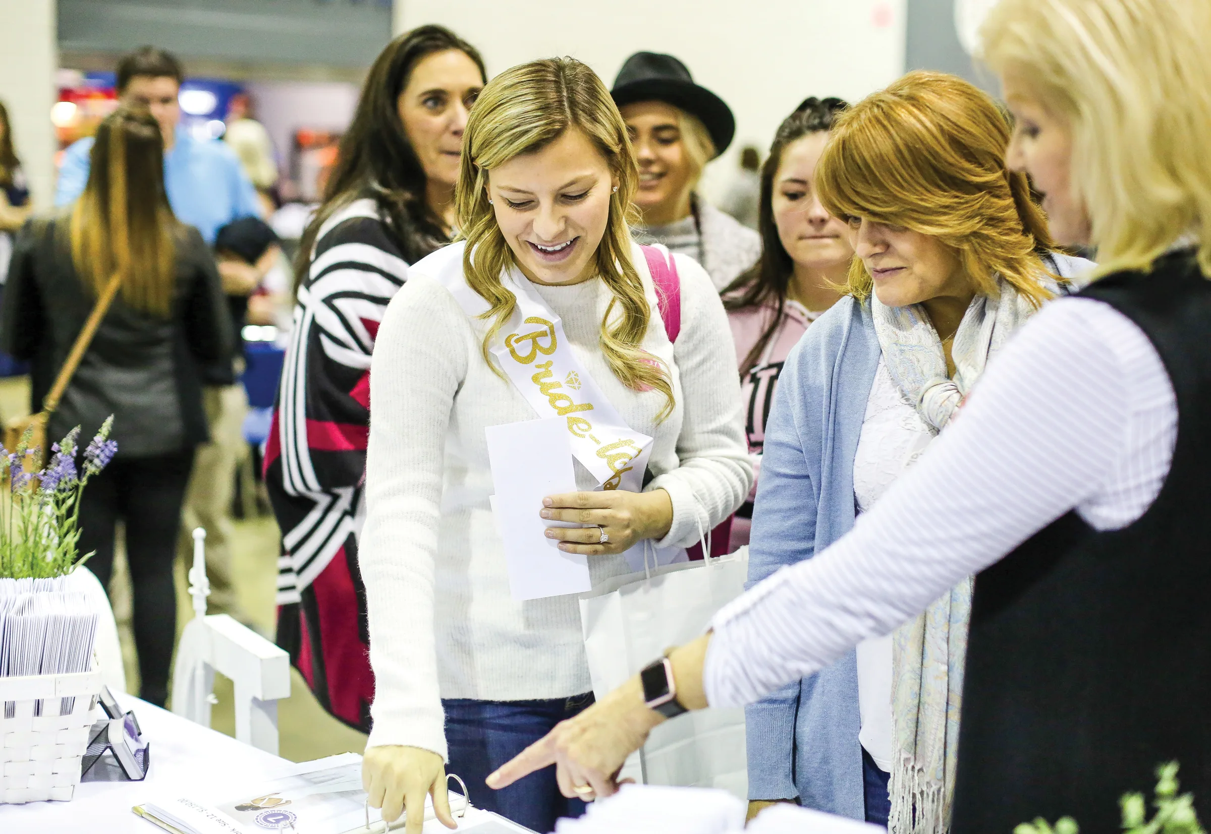 show bride information