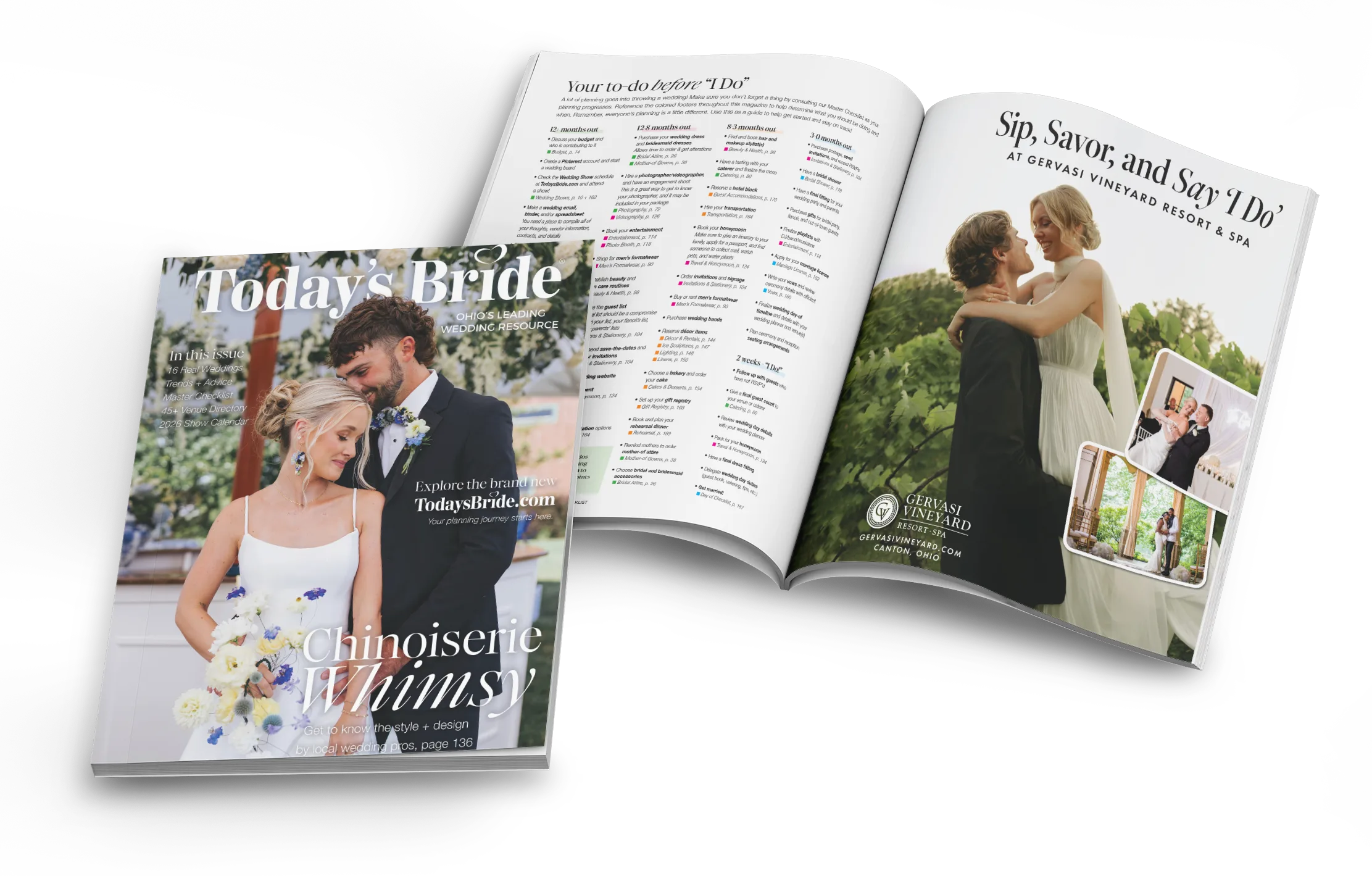 OpenSpread magazine - Advertise in Today's Bride Magazine OpenSpread magazine