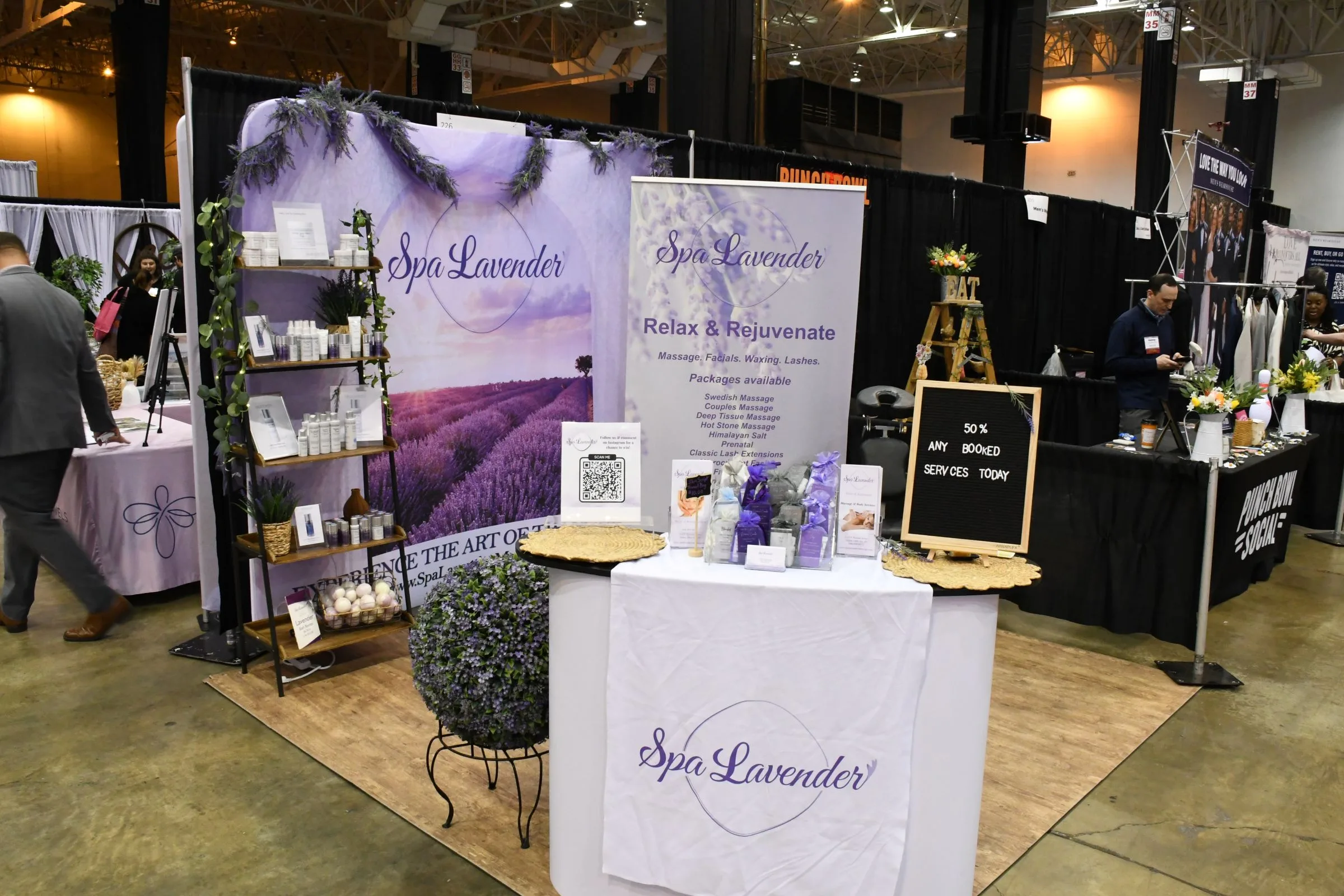 4 Spa Lavender 2 - Booth Design Gallery 4 Spa Lavender 2