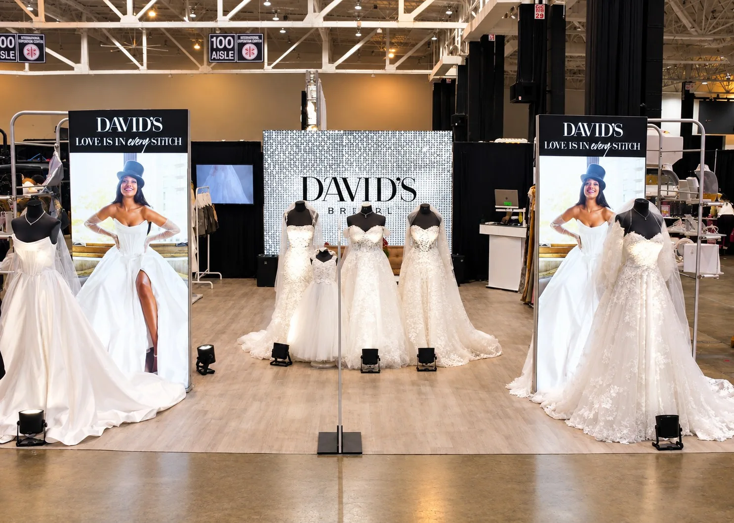 Davids Bridal - Booth Design Gallery Davids Bridal