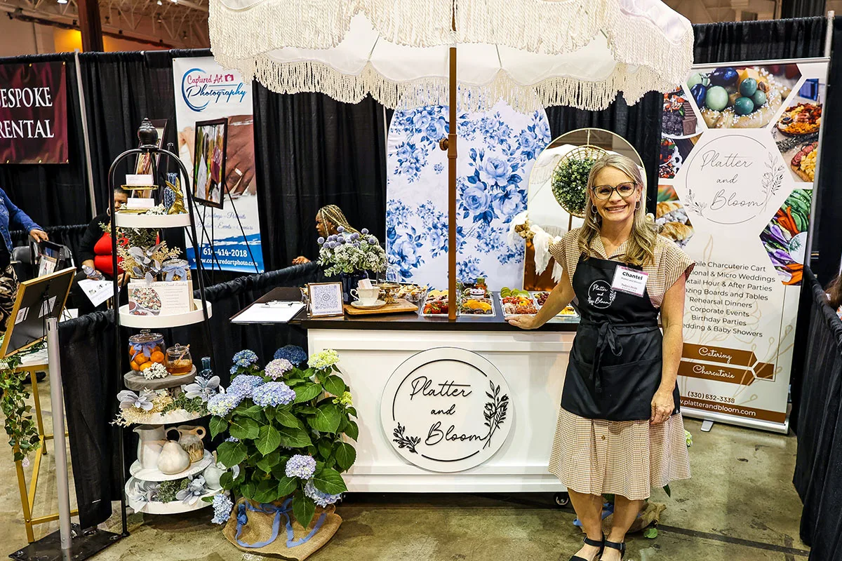 PlatterandBloom June2025 BestBooth - 15 Wedding Expo Booth Ideas That Attract More Couples PlatterandBloom June2025 BestBooth