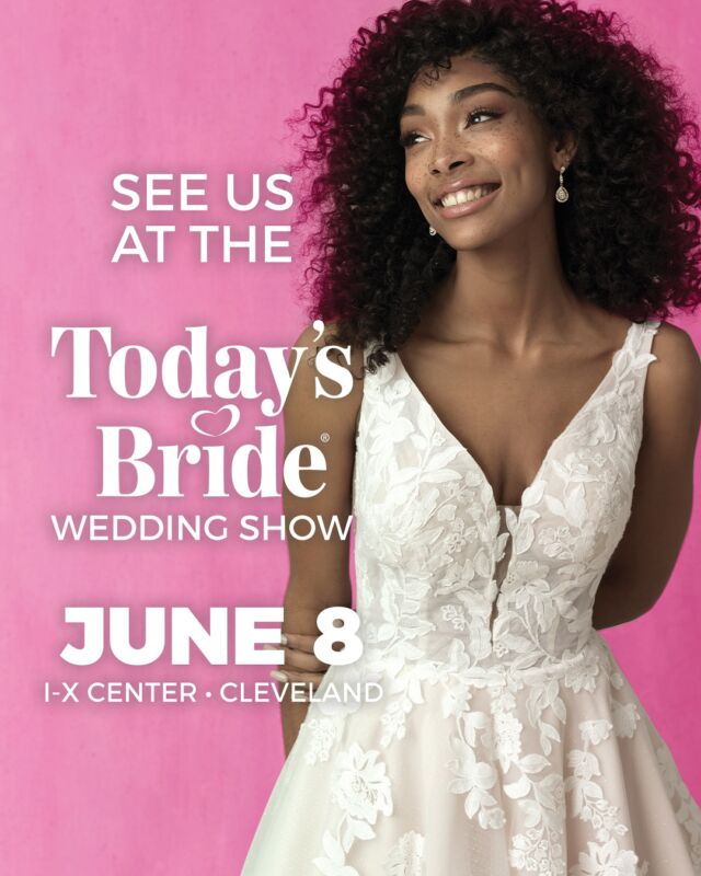 The countdown is on! We’re just 2 months away from our next BIG bridal show, happening June 8th at the I-X Center in Cleveland! With 100+ wedding pros under one roof, it’s the perfect place to kickstart or finish your wedding planning.

Mark your calendars and grab your discounted tickets online now because this is one event you don’t want to miss! Visit the link in our bio for all show information and tickets 🩷